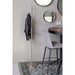 Kapstok Hooked Satin Nickel Metaal Zilver Ø31x172 cm-Kapstokken-Creating Home