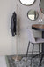Kapstok Hooked Satin Nickel Metaal Zilver Ø31x172 cm-Kapstokken-Creating Home