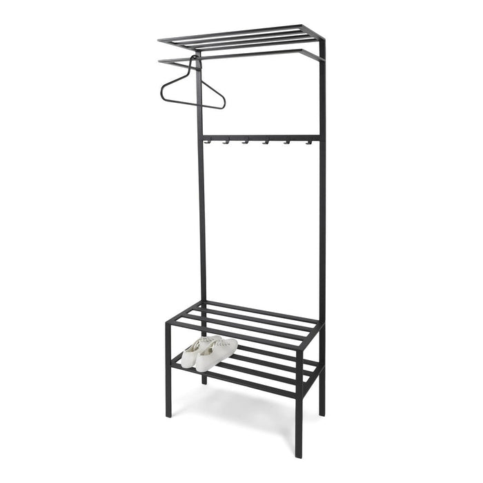 Kapstok IVAR 2 Zwart 70x29x178cm Spinder Design-Kapstokken-Spinder