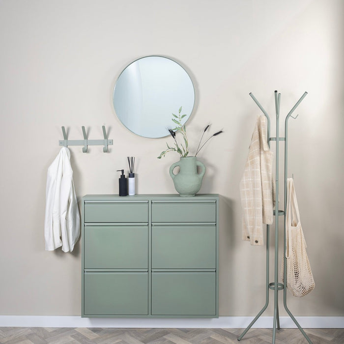 Kapstok JESSY Dusty Green 40x40x170cm Spinder Design GV062-33-Kapstokken-Spinder