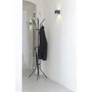 Kapstok JESSY Zwart 40x40x170cm Spinder Design GV062-02-Kapstokken-Spinder