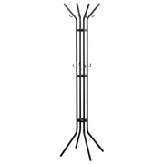 Kapstok JESSY Zwart 40x40x170cm Spinder Design GV062-02-Kapstokken-Spinder