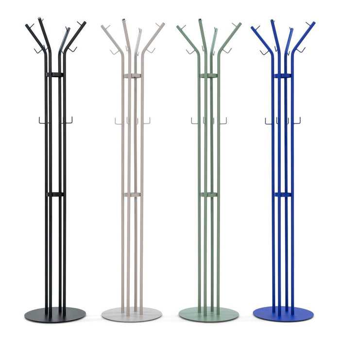Kapstok JESSY Zwart 40x40x170cm Spinder Design-Kapstokken-Spinder