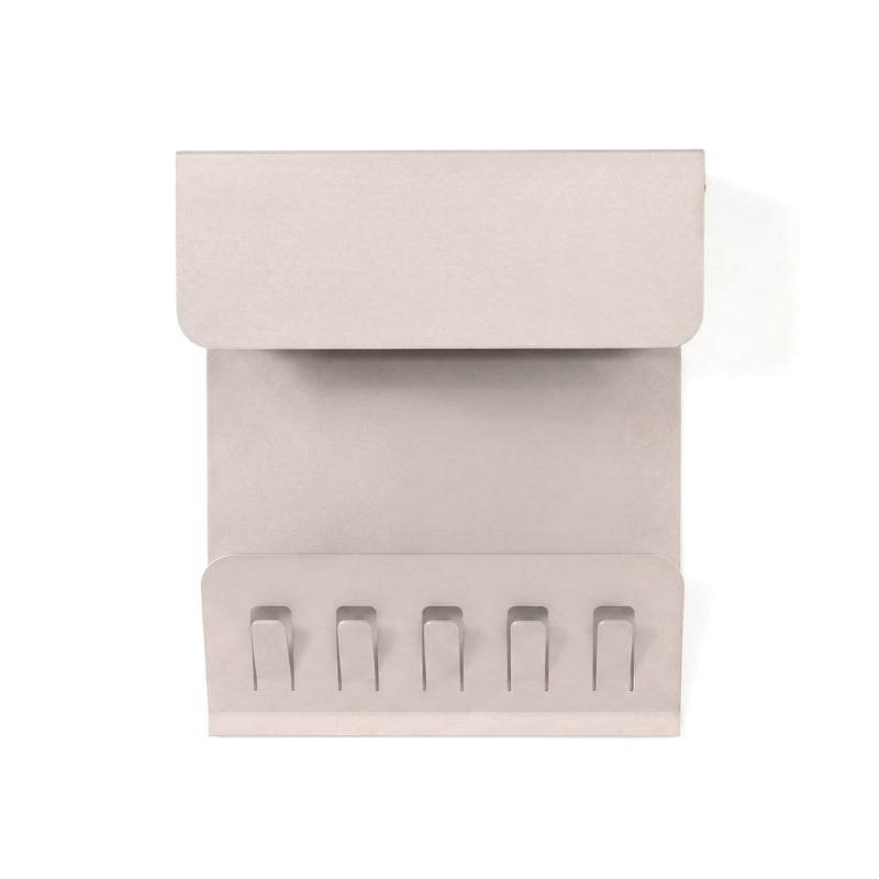 Kapstok KEEPER Silky Taupe 29x8.5x33.5cm Spinder Design-Kapstokken-Spinder
