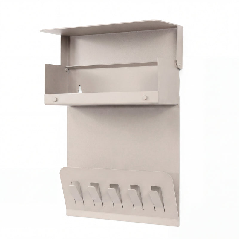 Kapstok KEEPER Silky Taupe 29x8.5x33.5cm Spinder Design-Kapstokken-Spinder