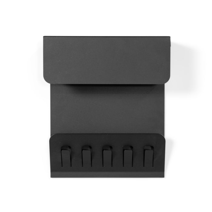 Kapstok KEEPER Zwart 29x8.5x33.5cm Spinder Design-Kapstokken-Spinder