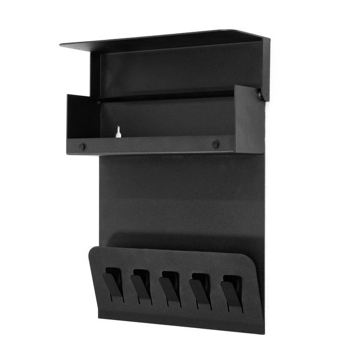 Kapstok KEEPER Zwart 29x8.5x33.5cm Spinder Design-Kapstokken-Spinder