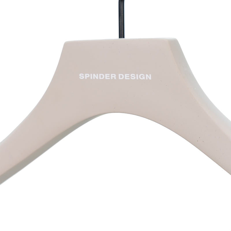 Kapstok Kledinghangers LOTUS Hout Silky Taupe 45x5x26.5cm Spinder-Kapstokken-Spinder