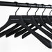 Kapstok Kledinghangers LOTUS Hout Zwart 45x5x26.5cm Spinder-Kapstokken-Spinder