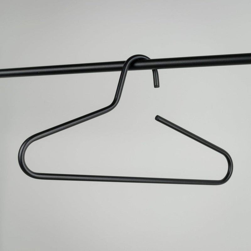 Kapstok Kledinghangers VICTORIE Staal Zwart 42x1x21.5cm Spinder-Kapstokken-Spinder