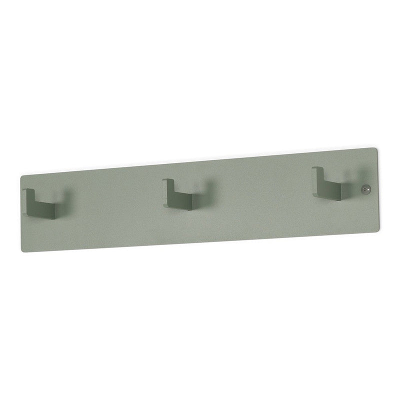 Kapstok LEATHERMAN 3 Dusty Green 50x7x10cm Spinder Design-Kapstokken-Spinder