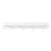 Kapstok LEATHERMAN 5 Wit 70x7x10cm Spinder Design-Kapstokken-Spinder
