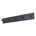 Kapstok LEATHERMAN 5 Zwart 70x2.7x10cm Spinder Design-Kapstokken-Spinder