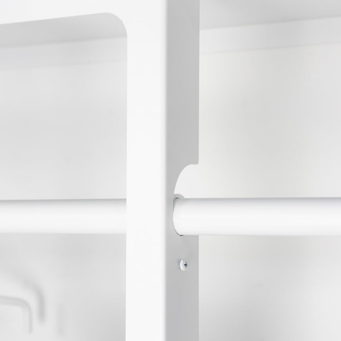 Kapstok LUNO LARGE 100 Wit 100x30x160cm Spinder Design-Kapstokken-Spinder