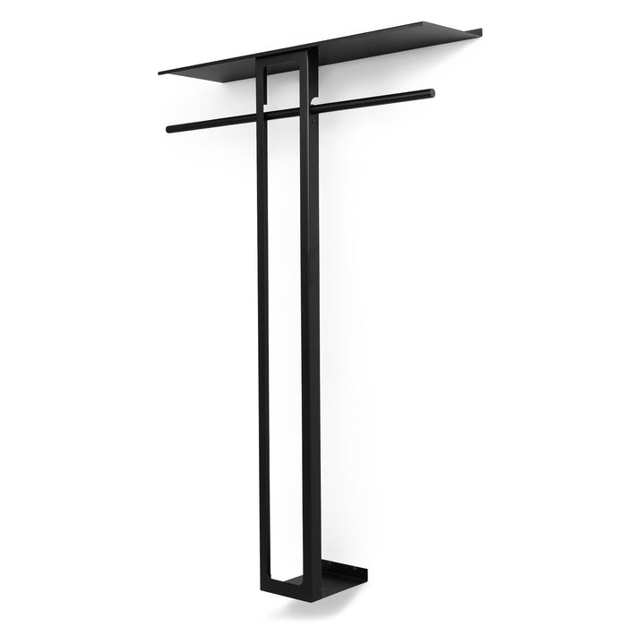 Kapstok LUNO LARGE 100 Zwart 100x30x160cm Spinder Design-Kapstokken-Spinder
