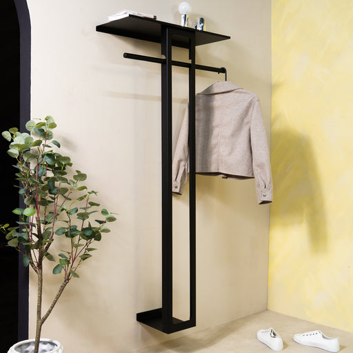 Kapstok LUNO LARGE 70 Zwart 70x30x160cm Spinder Design-Kapstokken-Spinder
