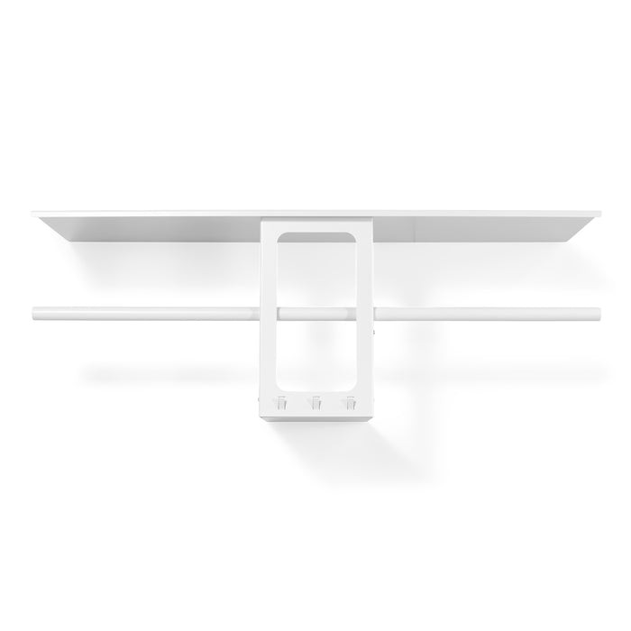 Kapstok LUNO SMALL 100 Wit 100x30x35.5cm Spinder Design-Kapstokken-Spinder