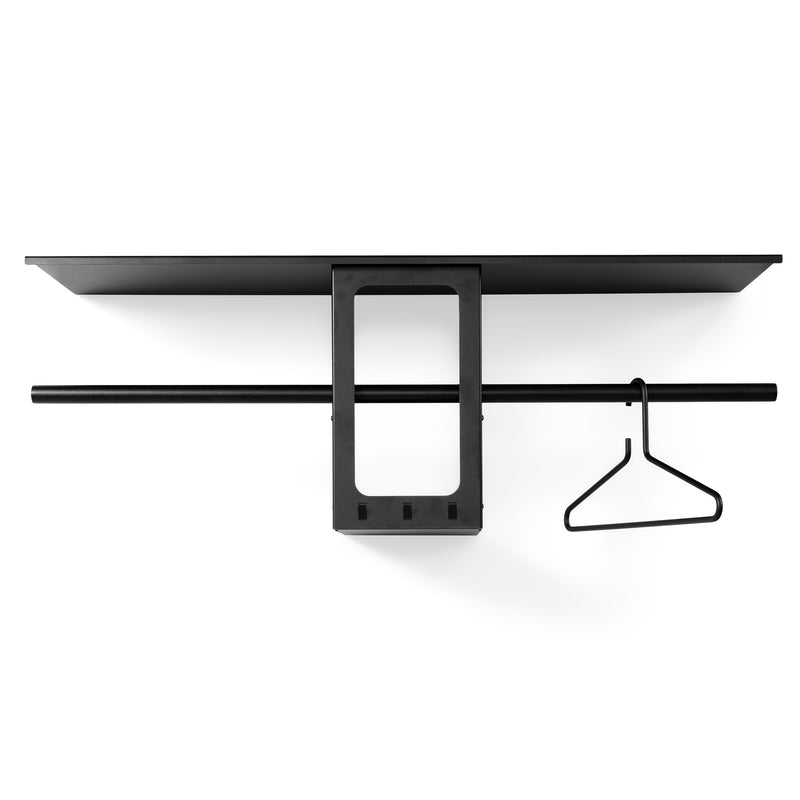 Kapstok LUNO SMALL 100 Zwart 100x30x35.5cm Spinder Design-Kapstokken-Spinder