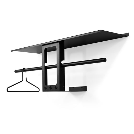 Kapstok LUNO SMALL 100 Zwart 100x30x35.5cm Spinder Design-Kapstokken-Spinder