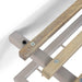 Kapstok MARCO Silky Taupe Eiken 76x34x26cm Spinder Design-Kapstokken-Spinder