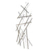 Kapstok MATCHES RVS 100x15x184cm Spinder Design-Kapstokken-Spinder