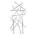 Kapstok MATCHES RVS 100x15x184cm Spinder Design-Kapstokken-Spinder