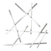 Kapstok MATCHES RVS 79x10x79cm Spinder Design-Kapstokken-Spinder