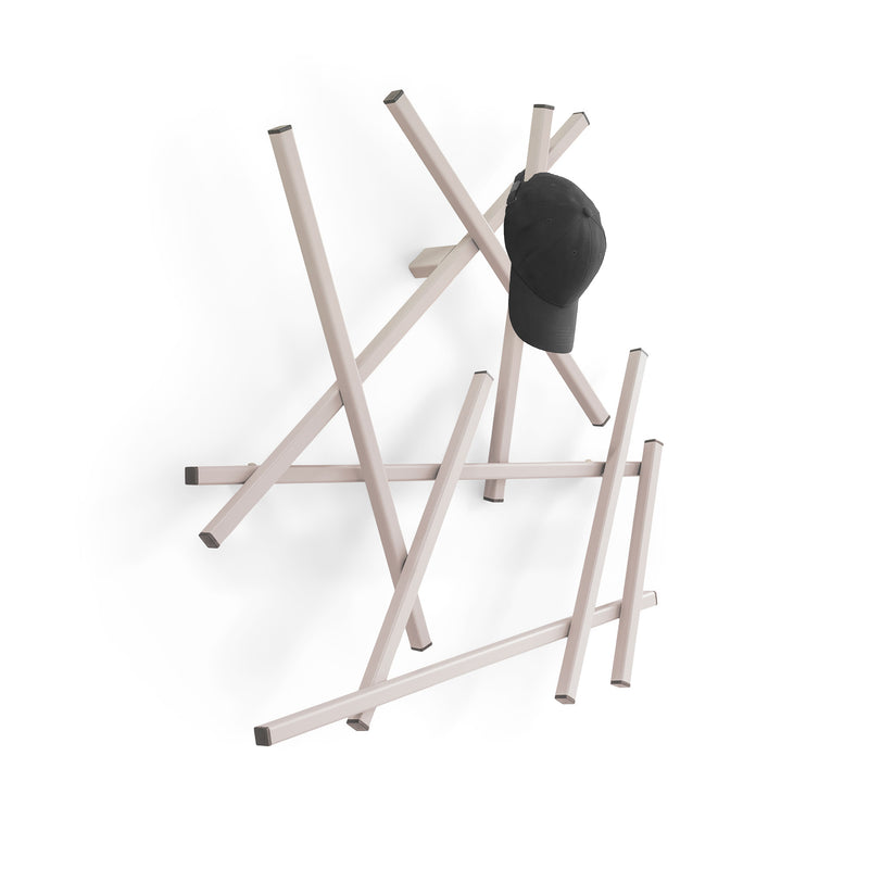 Kapstok MATCHES Silky Taupe 79x10x79cm Spinder Design-Kapstokken-Spinder