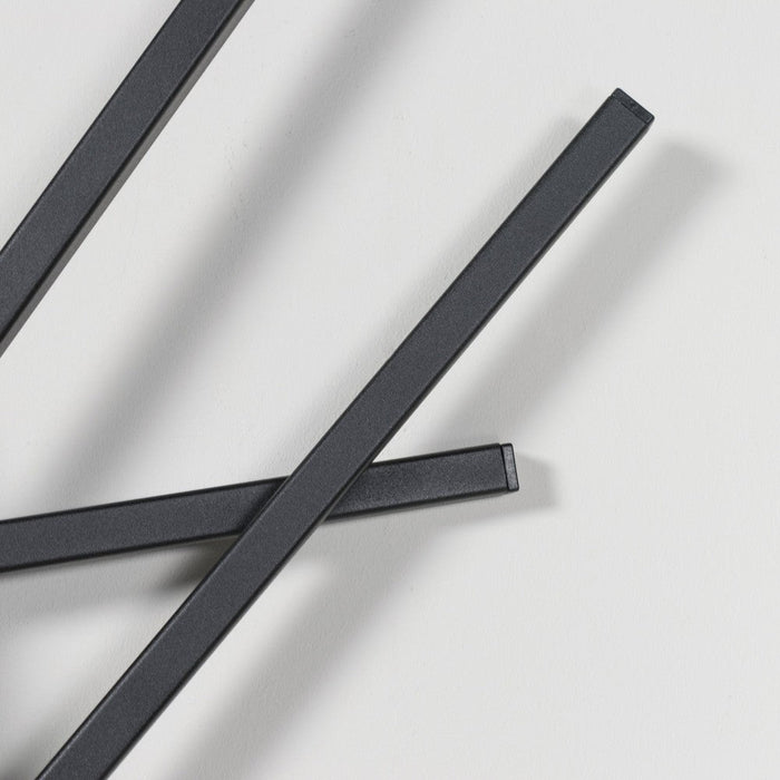 Kapstok MATCHES Zwart 100x15x184cm Spinder Design-Kapstokken-Spinder