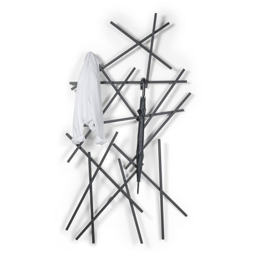 Kapstok MATCHES Zwart 100x15x184cm Spinder Design-Kapstokken-Spinder