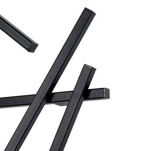 Kapstok MATCHES Zwart 79x10x79cm Spinder Design-Kapstokken-Spinder