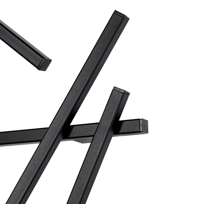 Kapstok MATCHES Zwart 79x10x79cm Spinder Design-Kapstokken-Spinder