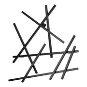 Kapstok MATCHES Zwart 79x10x79cm Spinder Design-Kapstokken-Spinder