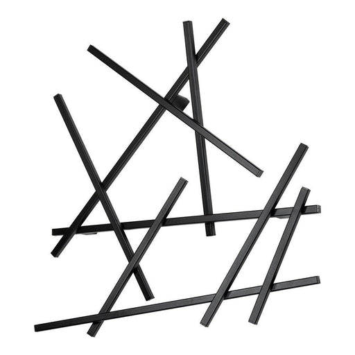 Kapstok MATCHES Zwart 79x10x79cm Spinder Design-Kapstokken-Spinder