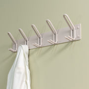 Kapstok MILES 5 Silky Taupe 70x7x14cm Spinder Design-Kapstokken-Spinder