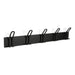 Kapstok MILES 5 Zwart 70x7x14cm Spinder Design-Kapstokken-Spinder
