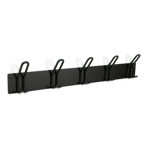Kapstok MILES 5 Zwart 70x7x14cm Spinder Design-Kapstokken-Spinder