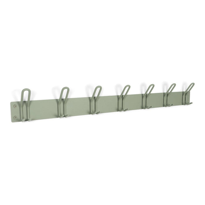 Kapstok MILES 7 Dusty Green 100x7x14cm Spinder Design-Kapstokken-Spinder