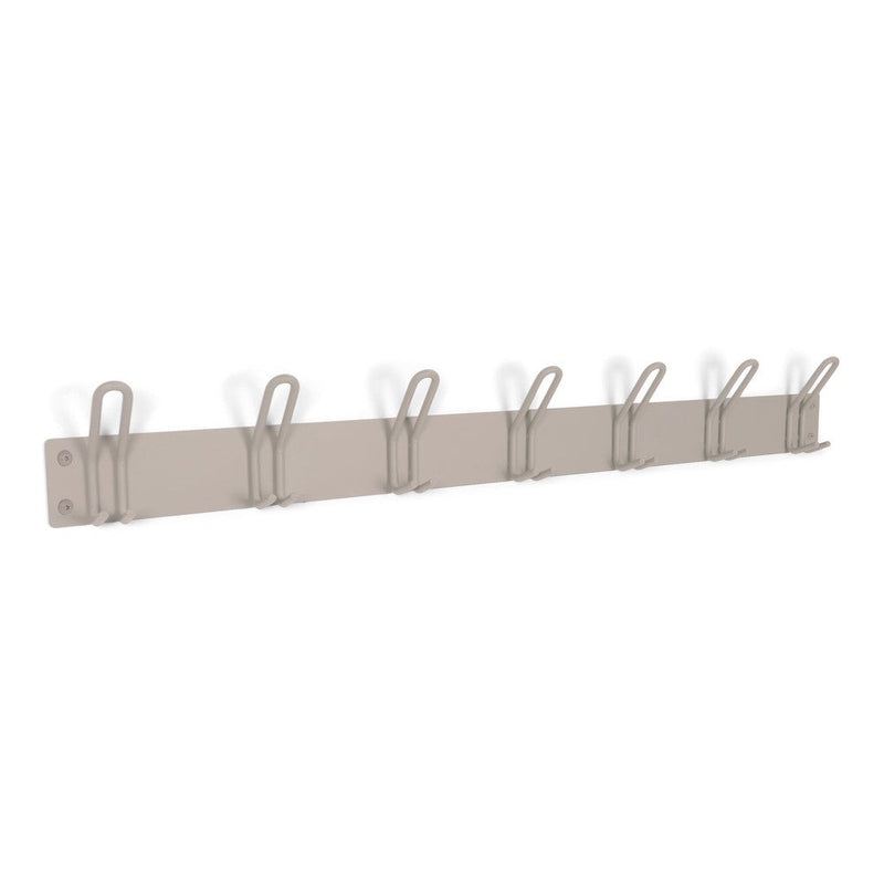 Kapstok MILES 7 Silky Taupe 100x7x14cm Spinder Design-Kapstokken-Spinder