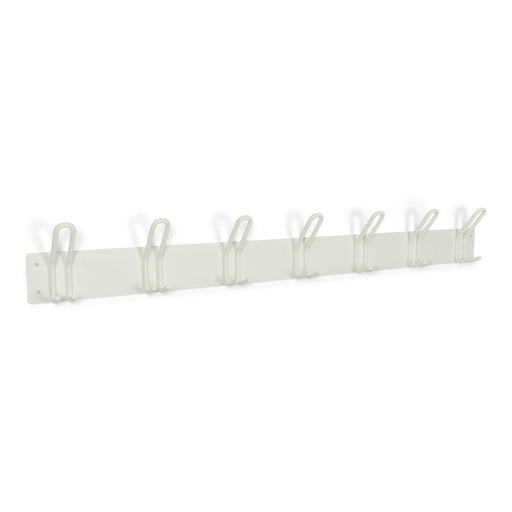 Kapstok MILES 7 Wit 100x7x14cm Spinder Design-Kapstokken-Spinder