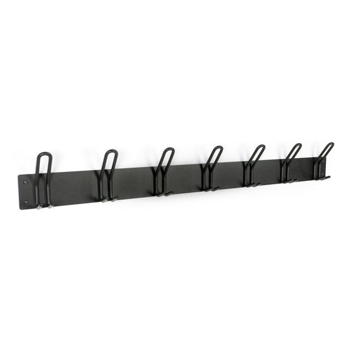 Kapstok MILES 7 Zwart 100x7x14cm Spinder Design-Kapstokken-Spinder