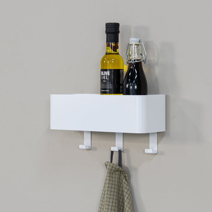 Kapstok MULTI 3 Wit 27x10x13cm Spinder Design-Kapstokken-Spinder