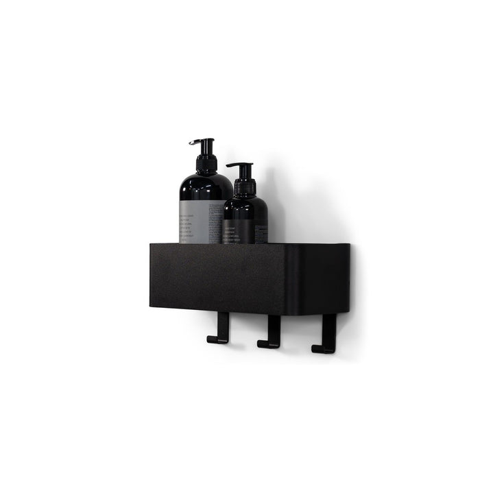 Kapstok MULTI 3 Zwart 27x10x13cm Spinder Design-Kapstokken-Spinder