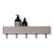 Kapstok MULTI 5 Silky Taupe 52x10x13cm Spinder Design-Kapstokken-Spinder