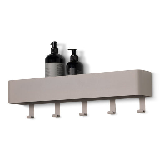 Kapstok MULTI 5 Silky Taupe 52x10x13cm Spinder Design-Kapstokken-Spinder