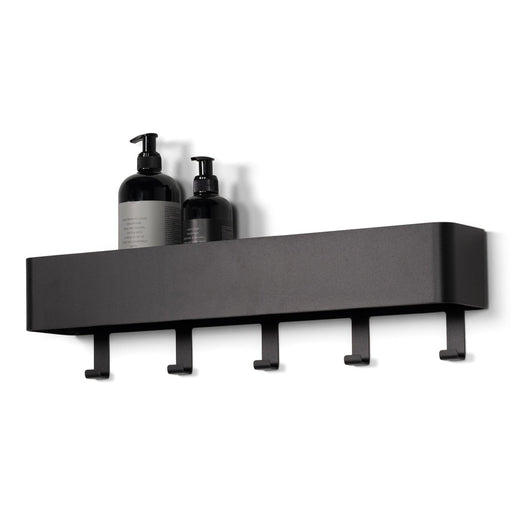 Kapstok MULTI 5 Zwart 52x10x13cm Spinder Design-Kapstokken-Spinder