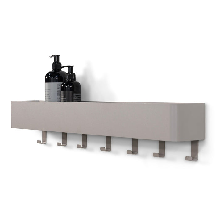 Kapstok MULTI 7 Silky Taupe 72x10x13cm Spinder Design-Kapstokken-Spinder