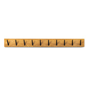 Kapstok NUB 10 Naturel Zwart 100x7x10cm Spinder Design-Kapstokken-Spinder