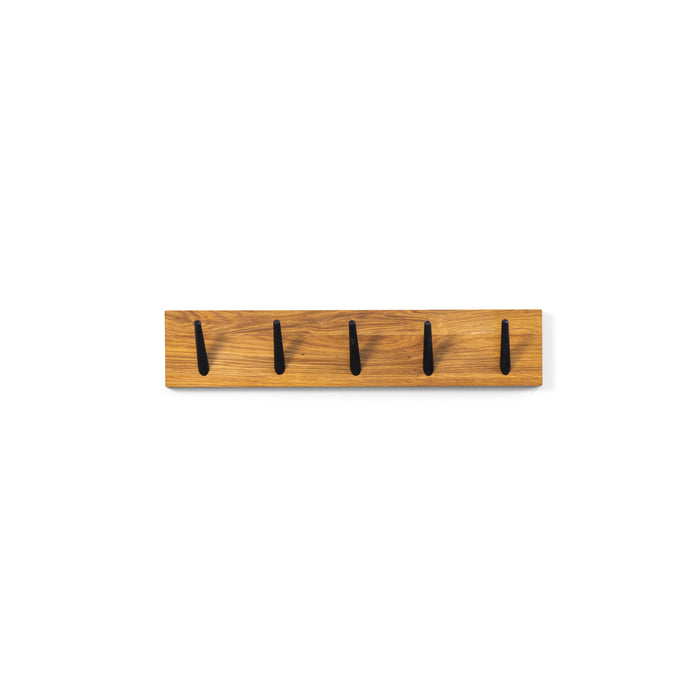 Kapstok NUB 5 Naturel Zwart 50x7x10cm Spinder Design-Kapstokken-Spinder