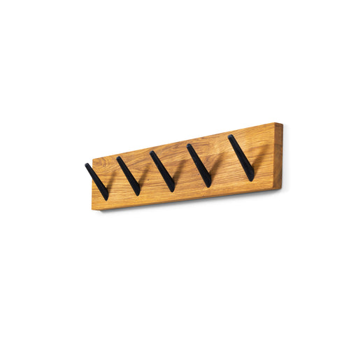 Kapstok NUB 5 Naturel Zwart 50x7x10cm Spinder Design-Kapstokken-Spinder
